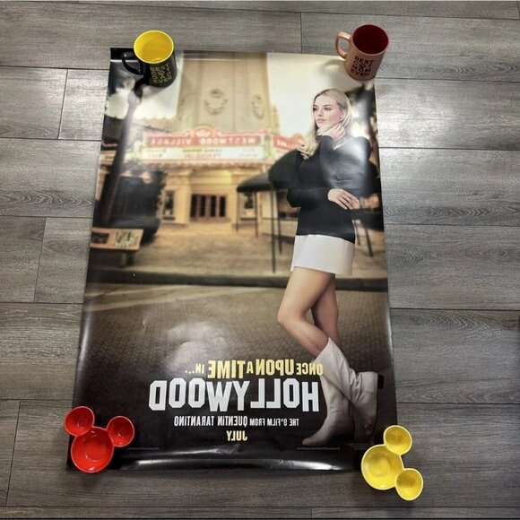 Once Upon a Time in Hollywood 2019 Double Sided Original Movie Poster 27" x 40" - Picture 2 of 8